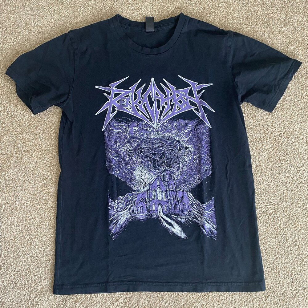 Black and purple Revocation t-shirt. Men’s small.
